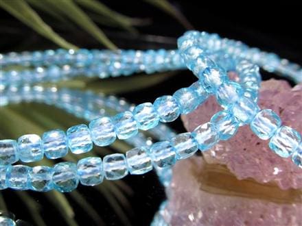 トパーズ 黄玉 スターカット ブレスレット スカイブルートパーズ