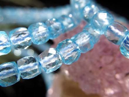 トパーズ 黄玉 スターカット ブレスレット スカイブルートパーズ