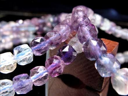 キューブカット デザインブレス ブレスレット クオーツ 天然石 パワーストーン