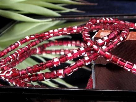 キューブカット デザインブレス ブレスレット クオーツ 天然石 パワーストーン