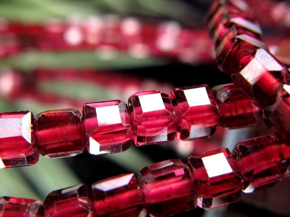 キューブカット デザインブレス ブレスレット クオーツ 天然石 パワーストーン