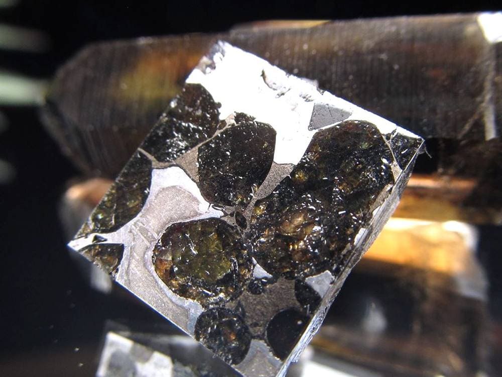 セリコ隕石 パラサイト隕石 プレート SERICHO 石鉄隕石