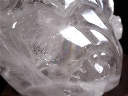 水晶 置物 龍 彫刻 開運