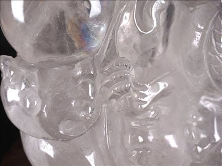 水晶 置物 龍 彫刻 開運