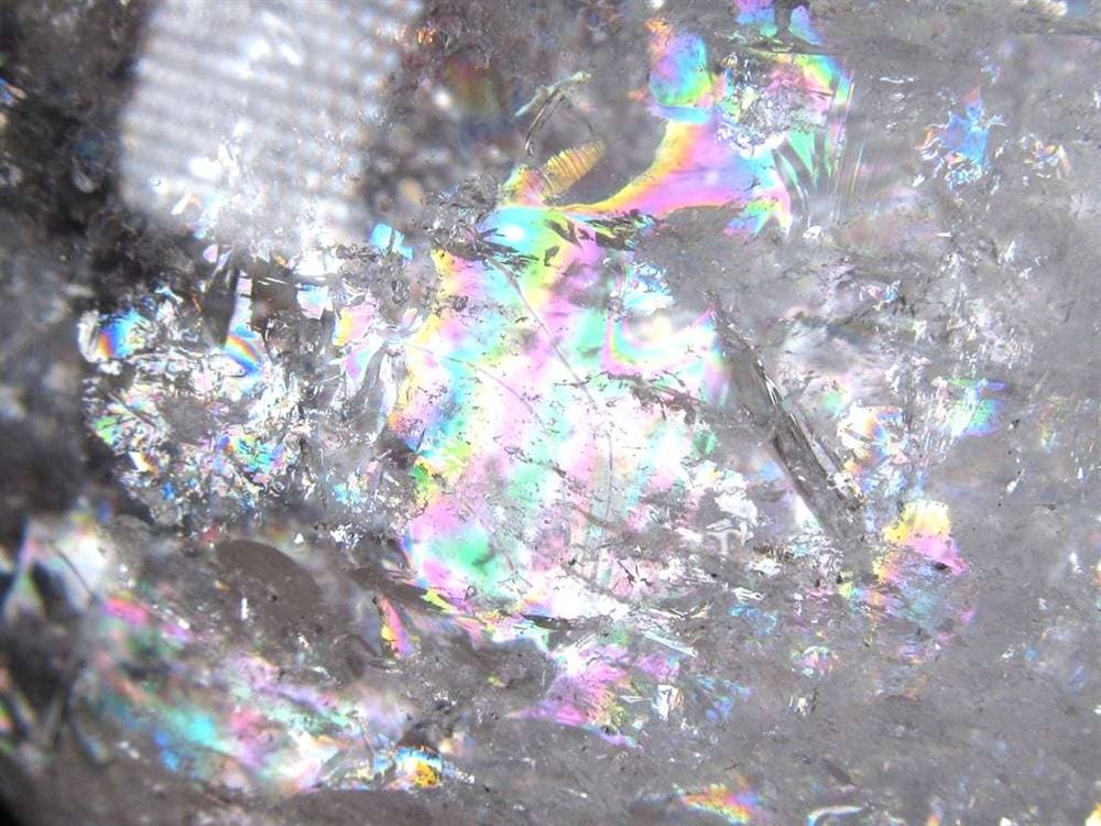 水晶 クリスタル 丸玉 スフィア レインボー