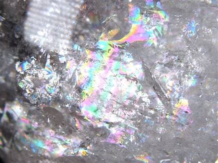 水晶 クリスタル 丸玉 スフィア レインボー