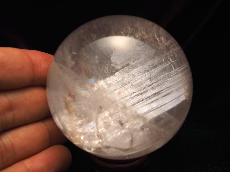 ヒマラヤ水晶丸玉