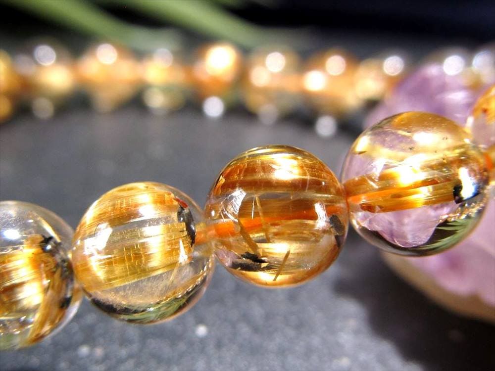 タイチン ルチル ゴールドルチル クォーツ タイチンルチルクォーツ