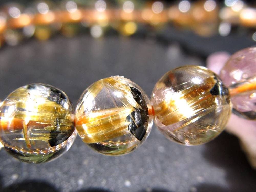 タイチン ルチル ゴールドルチル クォーツ タイチンルチルクォーツ