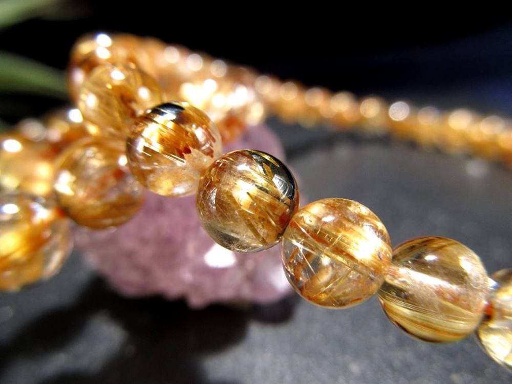 タイチン ルチル ゴールドルチル クォーツ タイチンルチルクォーツ