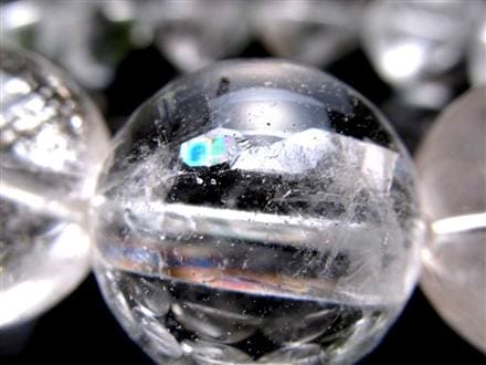 クォーツインクォーツ ブレスレット マニフェストクォーツ 貫入水晶 クリスタル