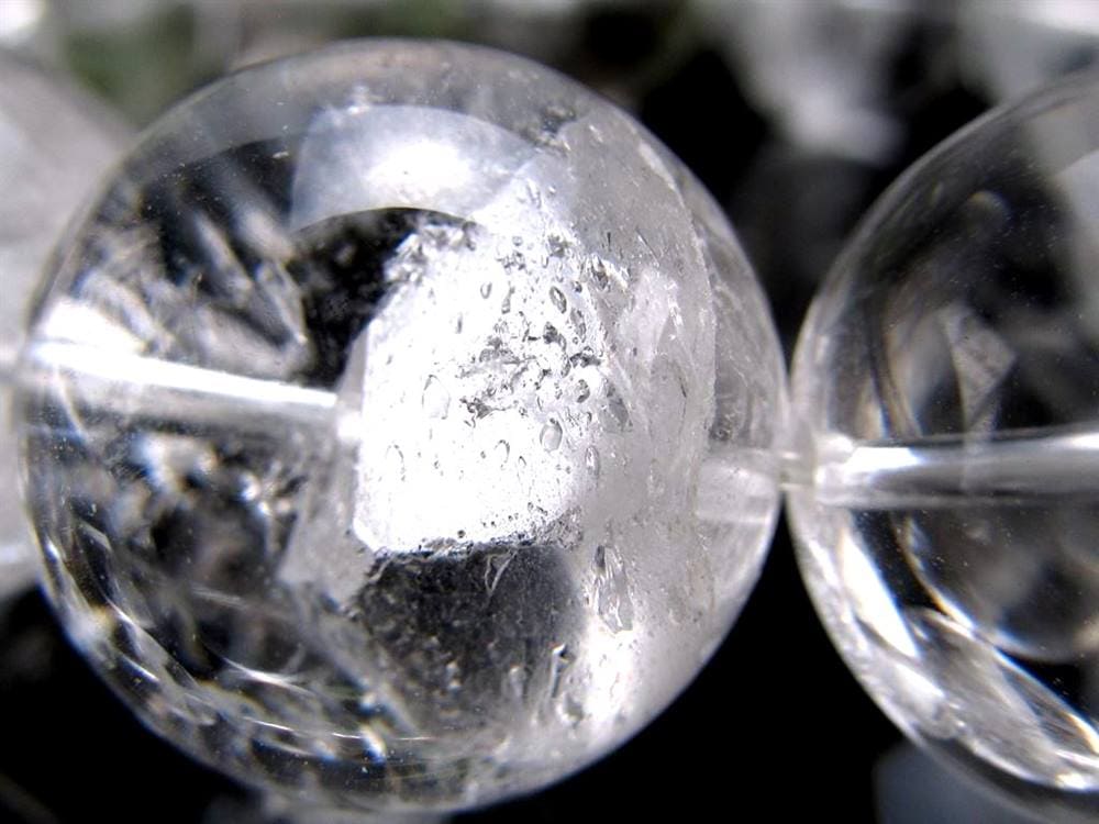 クォーツインクォーツ ブレスレット マニフェストクォーツ 貫入水晶 クリスタル