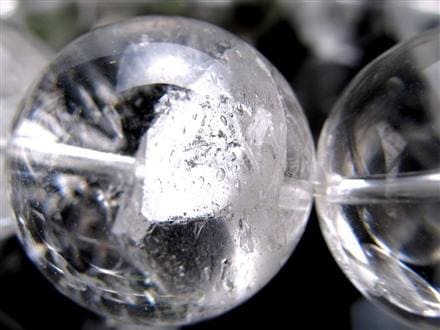 クォーツインクォーツ ブレスレット マニフェストクォーツ 貫入水晶 クリスタル