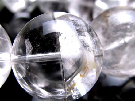 クォーツインクォーツ ブレスレット マニフェストクォーツ 貫入水晶 クリスタル