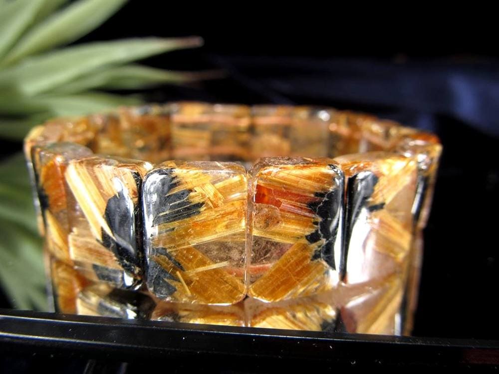 ゴールドルチル バングル タイチンルチル ブレスレット 金運