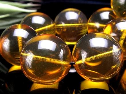 ブルーアンバー ブレスレット アンバー 琥珀 メキシカンブルーアンバー 