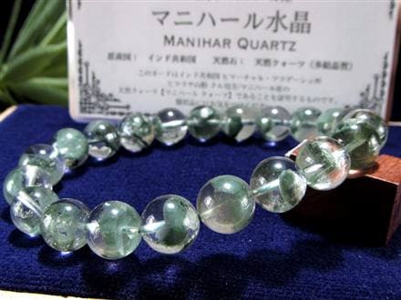 ファントムクォーツ マニハール ガーデン ヒマラヤ水晶 ブレスレット