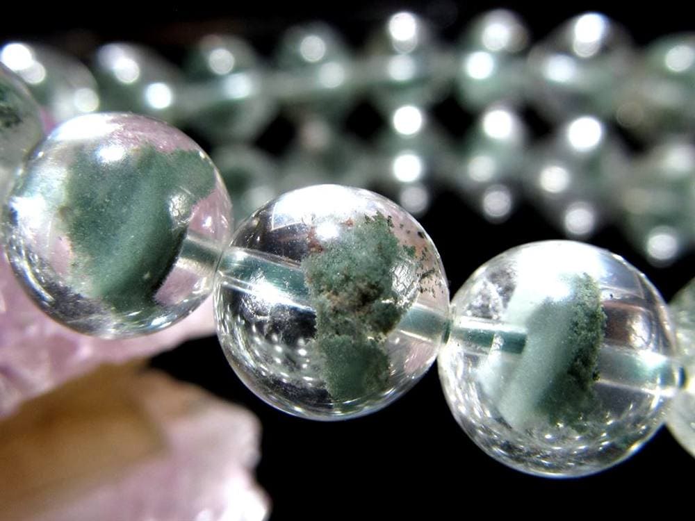 ファントムクォーツ マニハール ガーデン ヒマラヤ水晶 ブレスレット