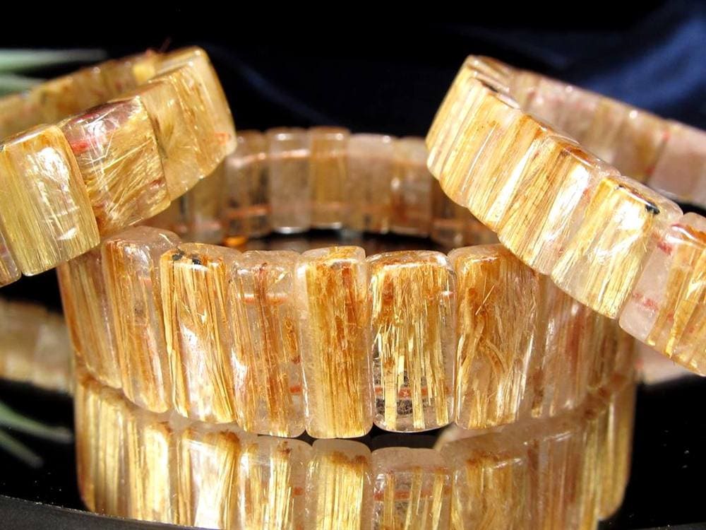 ゴールドルチル タイチン バングル ブレスレット アクセサリー