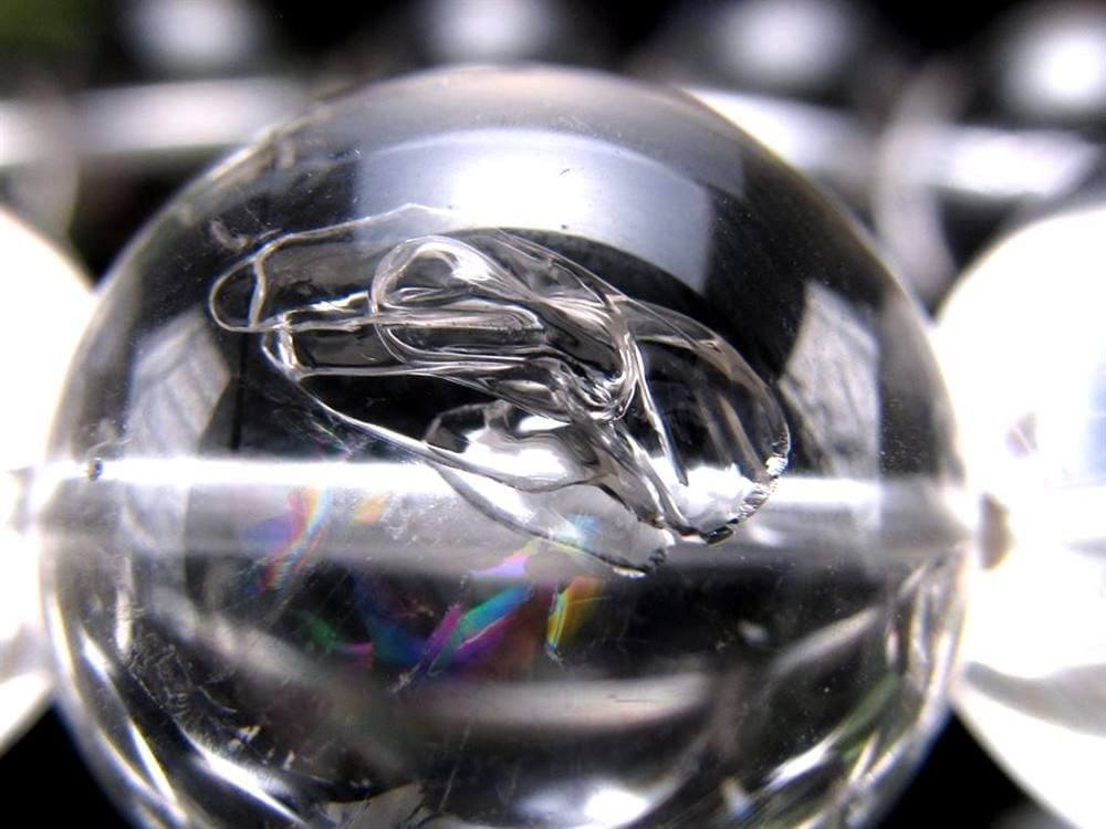 水入り 水晶 ブレスレット エンハイドラス・クォーツ クリスタル