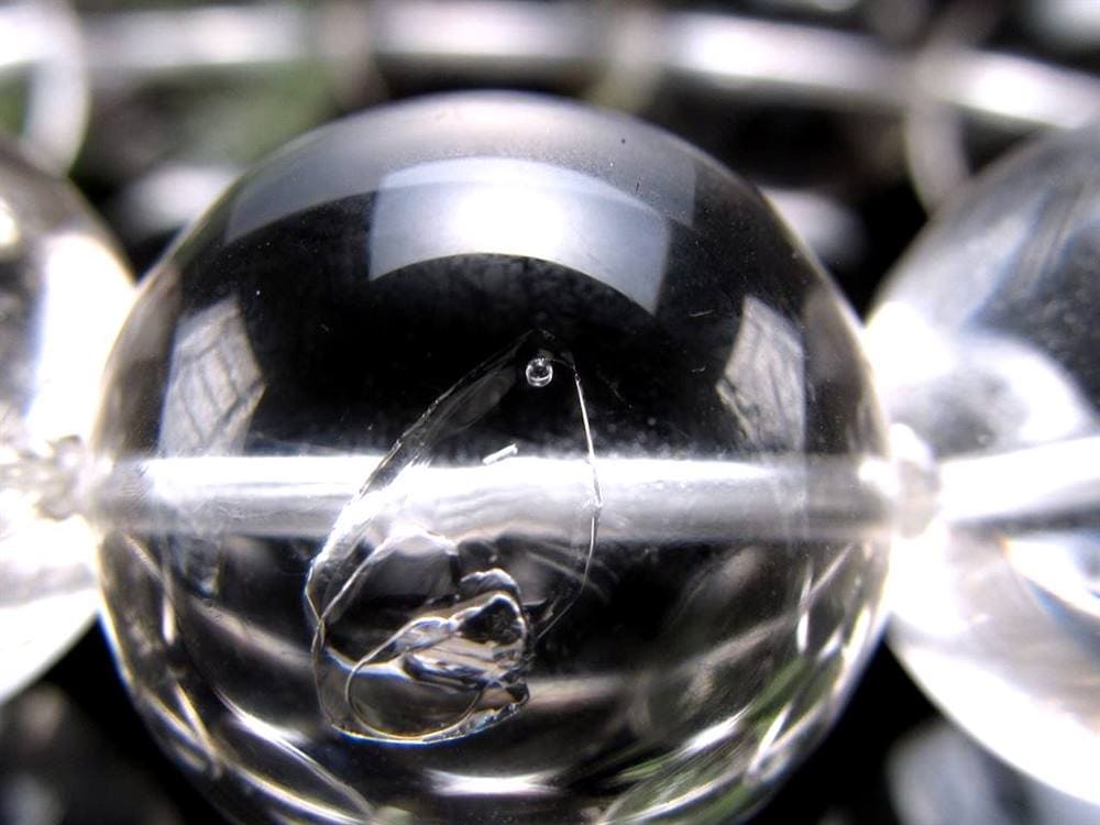 水入り 水晶 ブレスレット エンハイドラス・クォーツ クリスタル