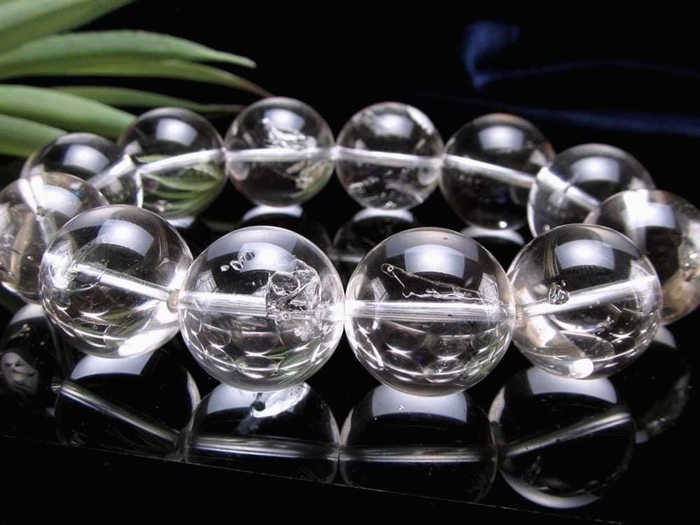 水入り 水晶 ブレスレット エンハイドラス・クォーツ クリスタル