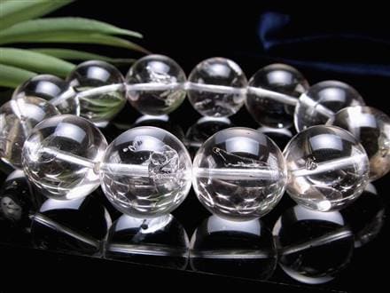 水入り 水晶 ブレスレット エンハイドラス・クォーツ クリスタル