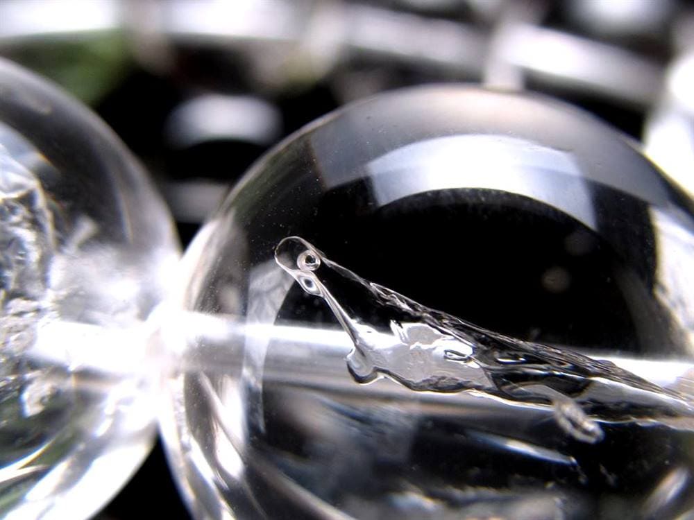 水入り 水晶 ブレスレット エンハイドラス・クォーツ クリスタル