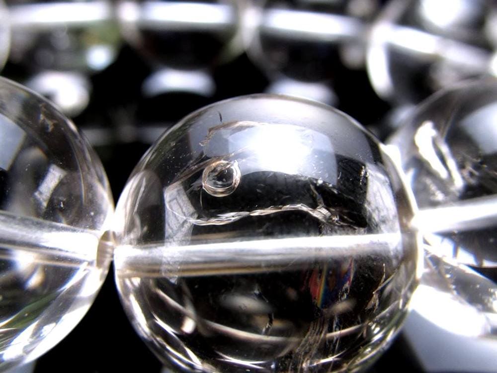 水入り 水晶 ブレスレット エンハイドラス・クォーツ クリスタル