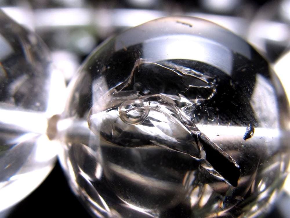 水入り 水晶 ブレスレット エンハイドラス・クォーツ クリスタル