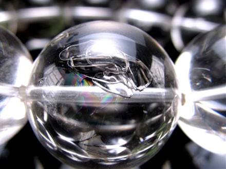 水入り 水晶 ブレスレット エンハイドラス・クォーツ クリスタル