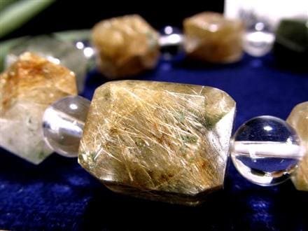 ガネーシュヒマール ヒマラヤ 水晶 ブレスレット ポイント