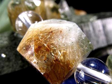 ガネーシュヒマール ヒマラヤ 水晶 ブレスレット ポイント