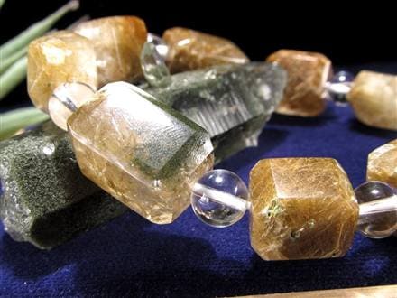 ガネーシュヒマール ヒマラヤ 水晶 ブレスレット ポイント