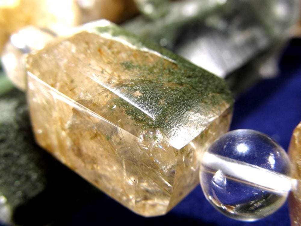 ガネーシュヒマール ヒマラヤ 水晶 ブレスレット ポイント