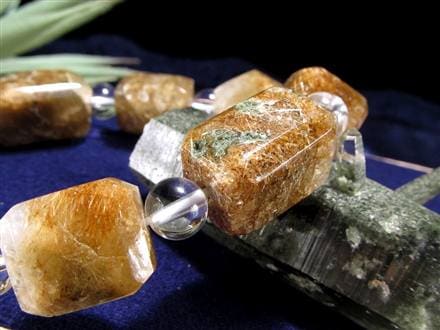 ガネーシュヒマール ヒマラヤ 水晶 ブレスレット ポイント