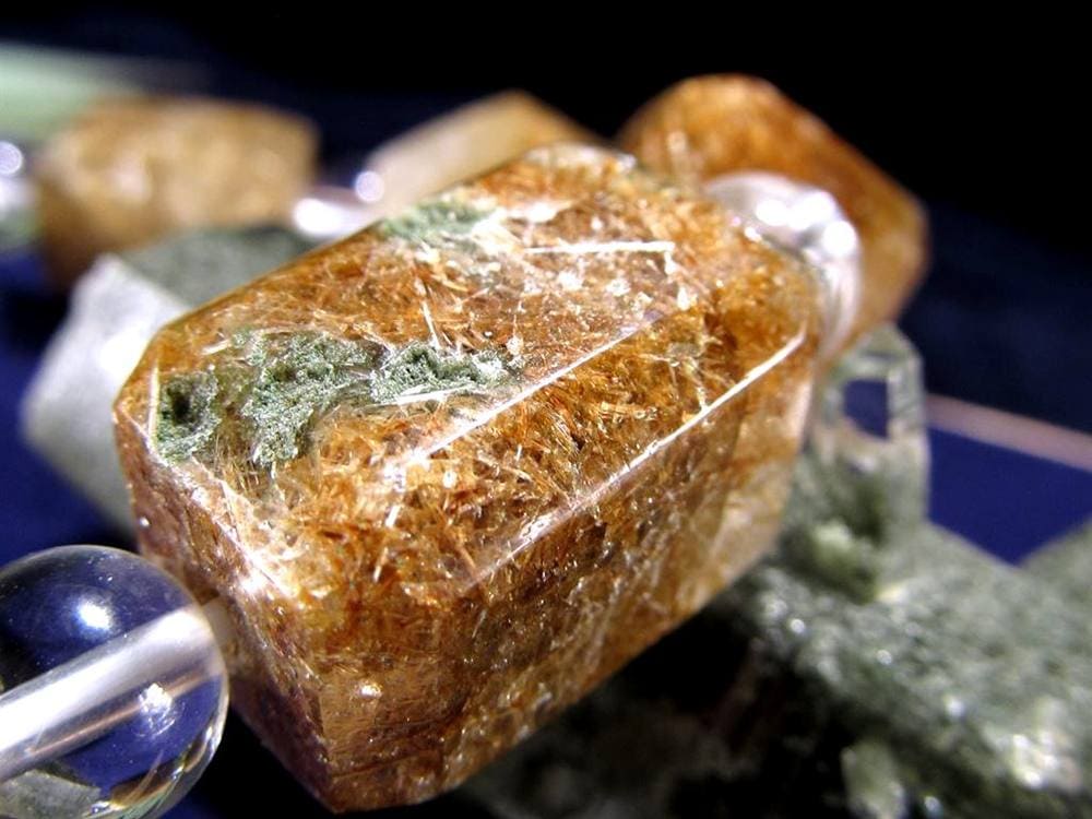 ガネーシュヒマール ヒマラヤ 水晶 ブレスレット ポイント