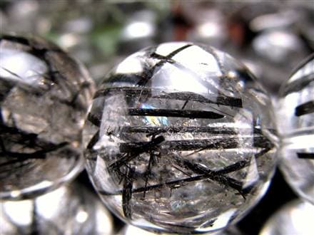 ルチルクォーツ ブラックルチル ブレスレット 天然石 パワーストーン