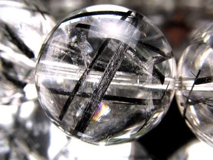 ルチルクォーツ ブラックルチル ブレスレット 天然石 パワーストーン