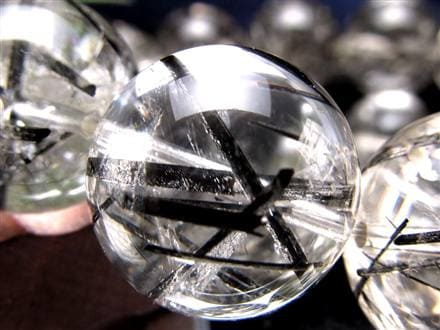 ルチルクォーツ ブラックルチル ブレスレット 天然石 パワーストーン