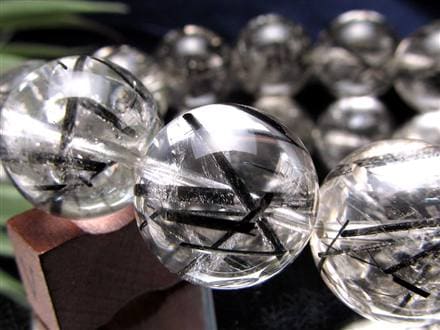 ルチルクォーツ ブラックルチル ブレスレット 天然石 パワーストーン