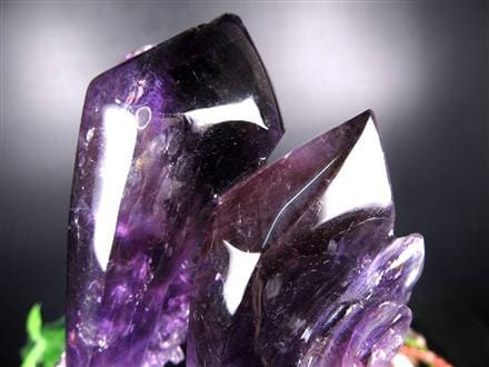 アメジスト ファントム 彫刻置物 龍神 辰 竜