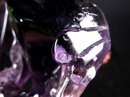 アメジスト ファントム 彫刻置物 龍神 辰 竜