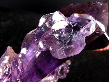 アメジスト ファントム 彫刻置物 龍神 辰 竜