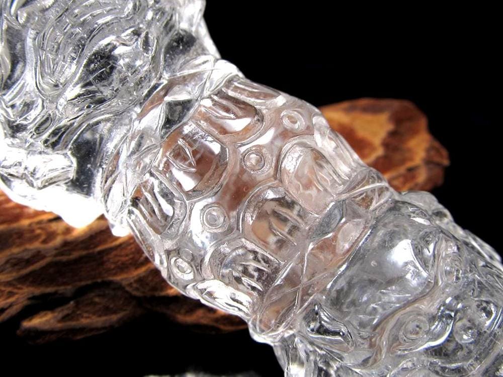 水晶 プルパ 金剛杭 彫刻 置物