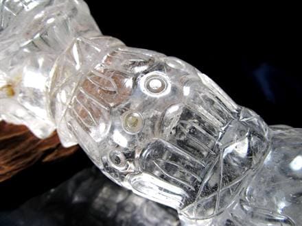 水晶 プルパ 金剛杭 彫刻 置物
