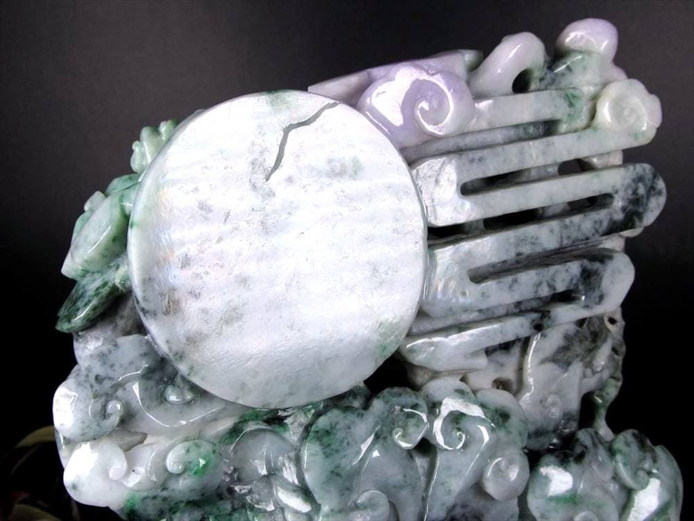 翡翠 ヒスイ 置物 ジェダイト 硬玉