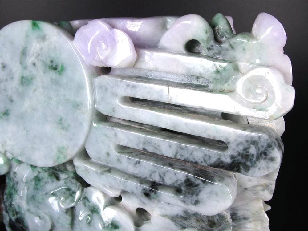 翡翠 ヒスイ 置物 ジェダイト 硬玉