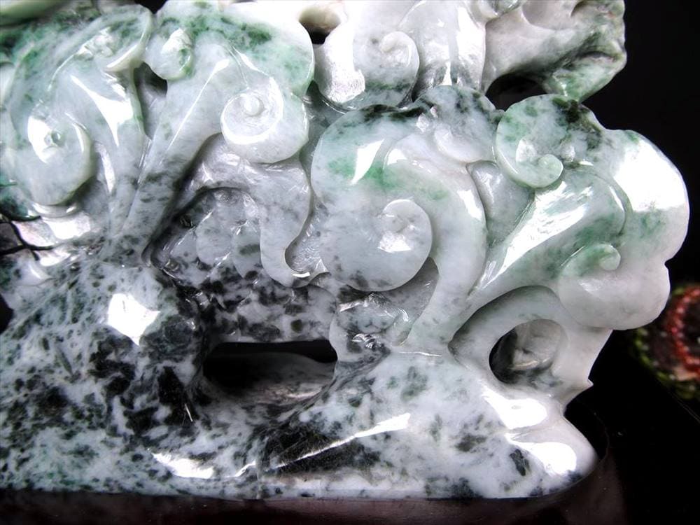 翡翠 ヒスイ 置物 ジェダイト 硬玉
