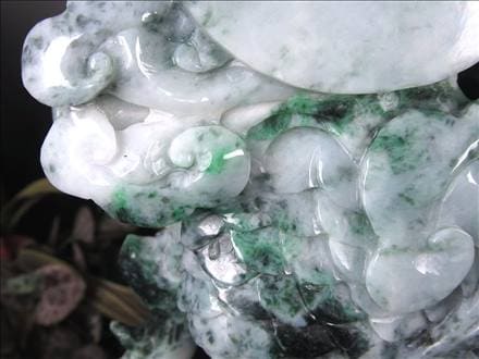 翡翠 ヒスイ 置物 ジェダイト 硬玉
